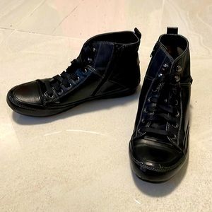 Men’s ALDO RARE Black Zip-Up Boots Sz 9 US / 42 EU